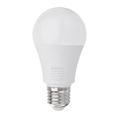 E27 A60 9W 620LM LED Sensor Globe Light Bulb, Warm White/Pure White, Dusk to Dawn, AC100-240V