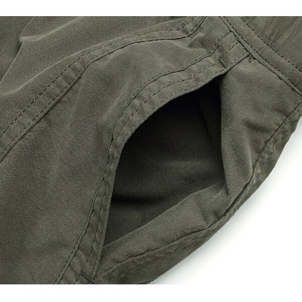 Men's Winter Tactical Cargo Pants - Thick, Warm, Outdoor Sports Trousers