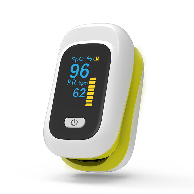 Mini OLED Finger-Clamp Pulse Oximeter - Home Health Blood Oxygen Saturation Monitor