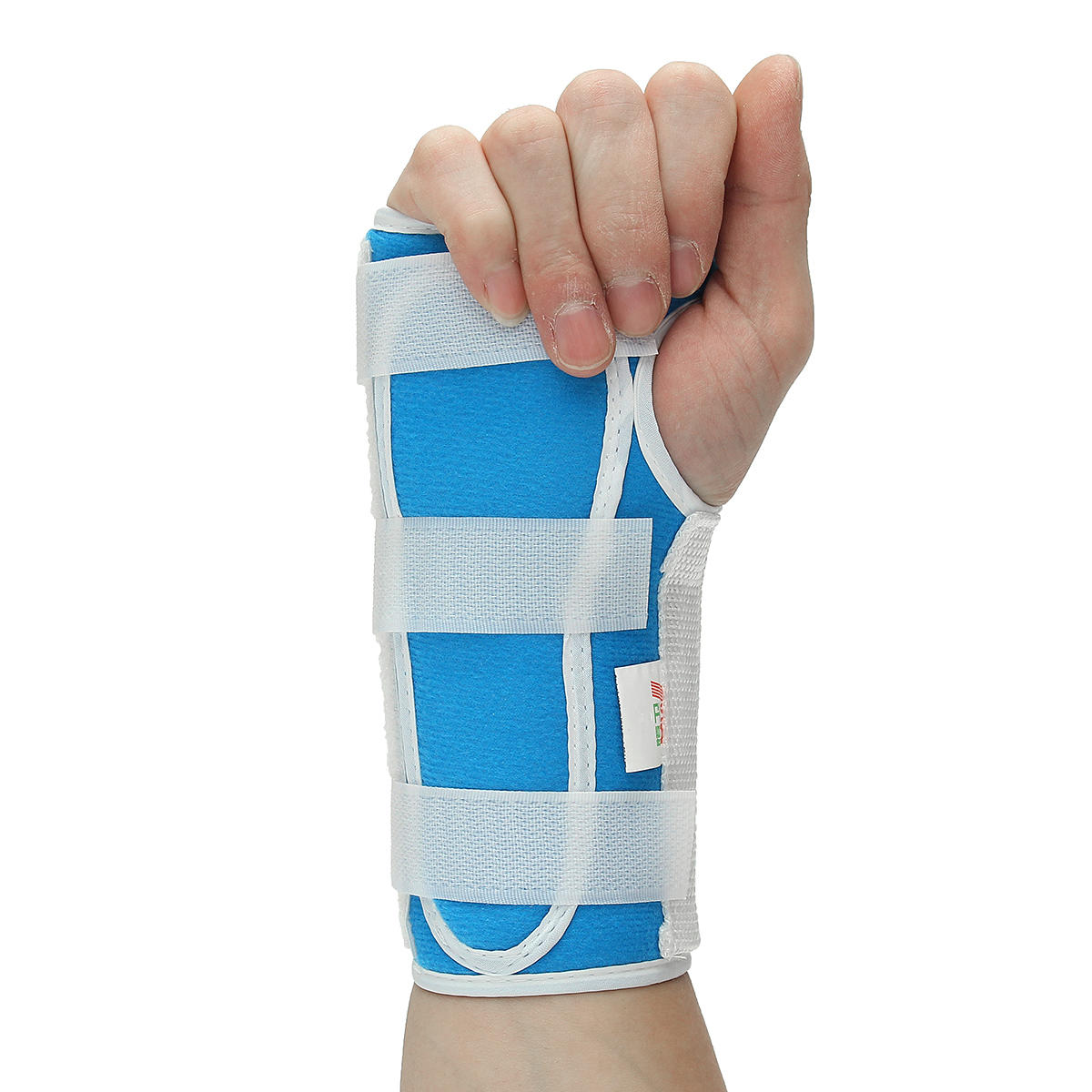 Carpal Tunnel Wrist Brace Support for Sprain, Arthritis, and Strain with Splint and Adjustable Strap