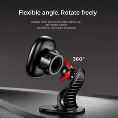 Magnetic Car Phone Holder for Samsung S21, POCO M3 - Universal Dashboard/Air Vent Mount