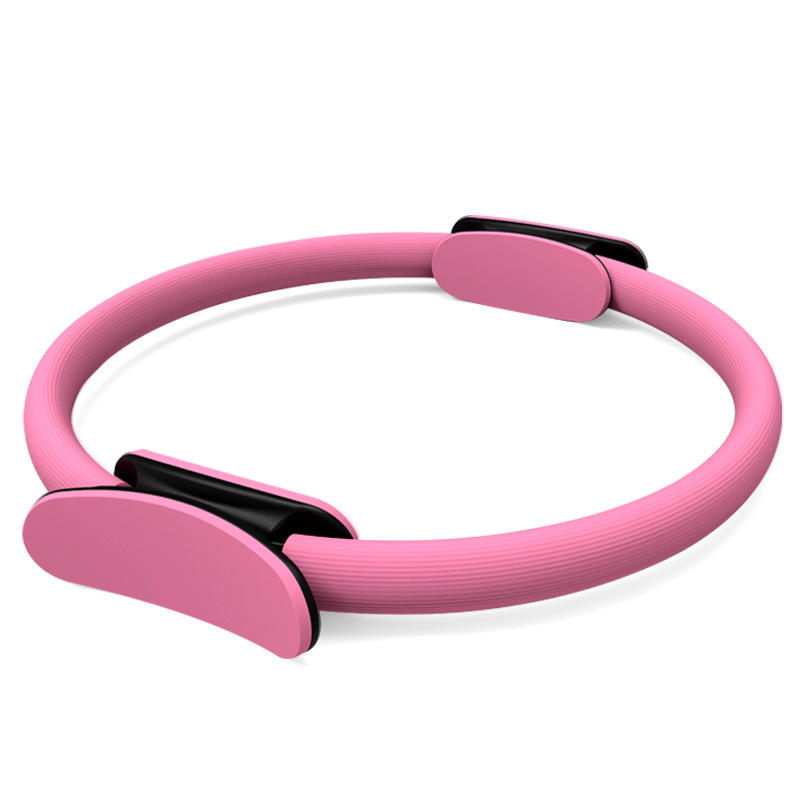 Dual Grip Yoga Pilates Ring - Slimming, Body Building, Fitness Exercise Tool for Legs, Arms, Waist