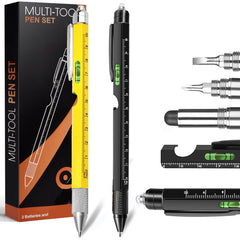 9-in-1 Multi-Tool Stylus Pen: LED, Bottle Opener, Screwdriver & More