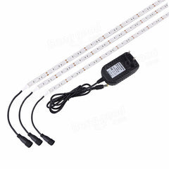 18W LED Grow String Light - 75 Red & 15 Blue, Waterproof, 12V Plug for Greenhouse Plant Growth