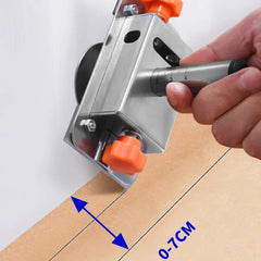 Stainless Steel Woodworking Marking Tool - Multi-Functional & Retractable