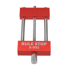 Aluminum Alloy Woodworking Scriber Ruler with Marking Gauge and Rule Stop