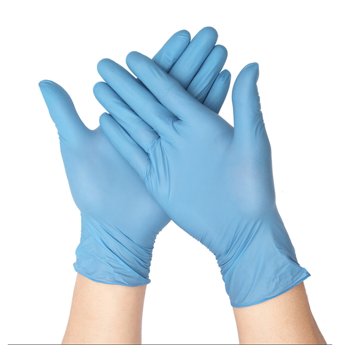 100PCS Nitrile Disposable Gloves - Universal Household, Garden, Kitchen, Food Cleaning Hand Protection