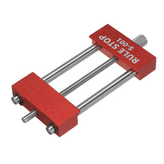 Aluminum Alloy Woodworking Scriber Ruler with Marking Gauge and Rule Stop