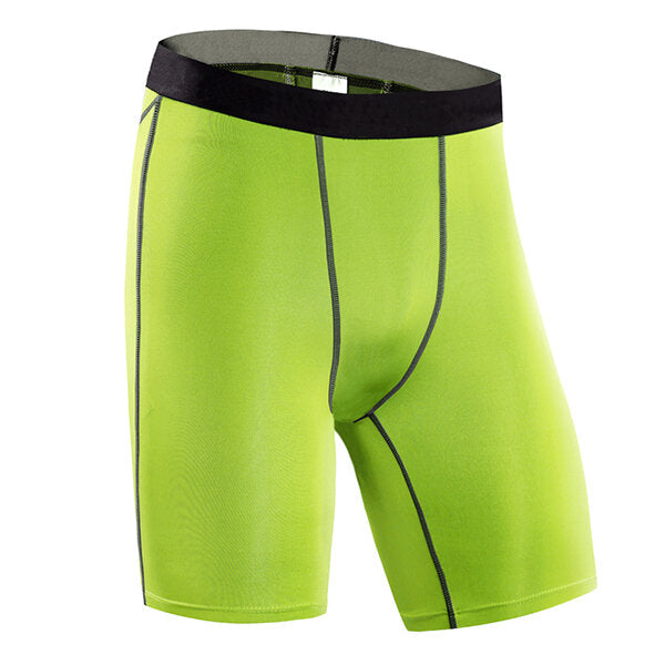 Men's PRO Tight Sports Shorts - Quick Dry, Breathable, Stretch for Fitness & Running