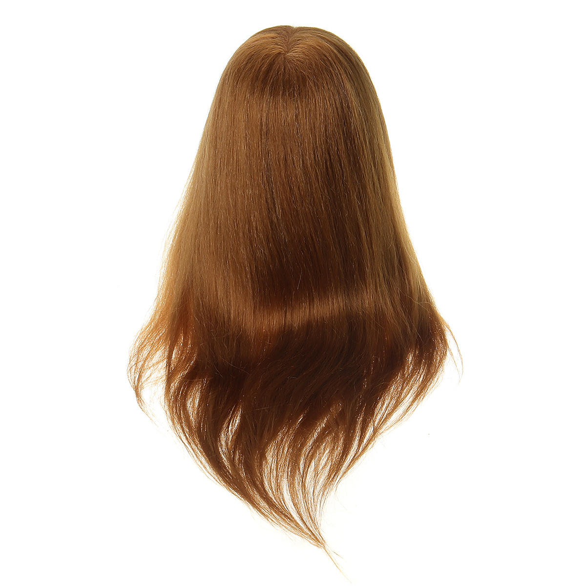 24" 100% Real Human Hair Mannequin Head for Hairdressing Training and Extensions