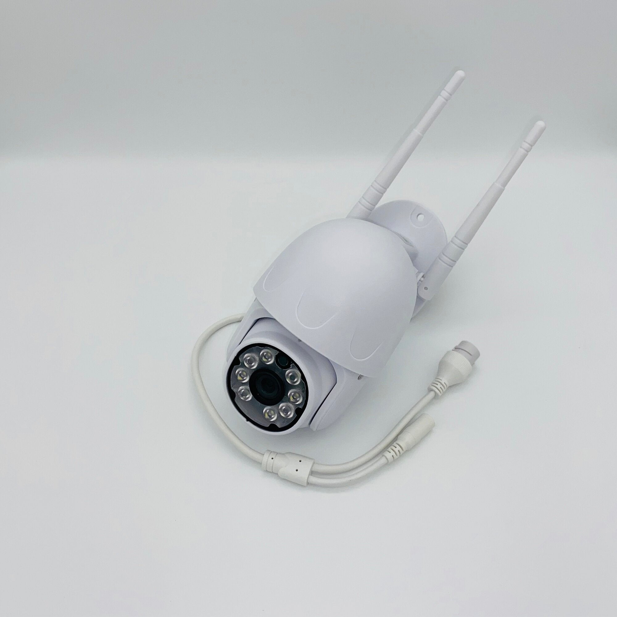 4MP HD WiFi IP Camera: AI Human Tracking, PT, IP66 Waterproof, TF Card Storage, Color Night Vision, Home Security