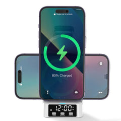 Fast Wireless Charger Bracket for Qi Phones: iPhone, Huawei, Samsung, AirPods, Watch