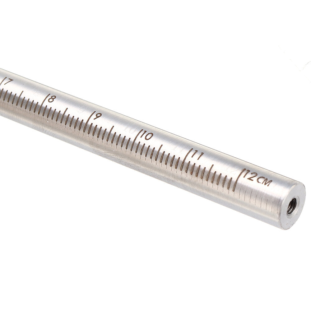 2-in-1 Woodworking Scriber Tool for Straight Lines & Arcs with Pencil