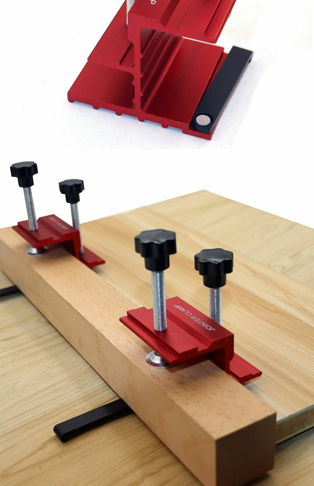 Adjustable Pocket Hole Jig Kit - 2Pcs for DIY Woodworking & Carpentry