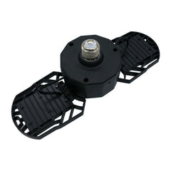 Ultra-Bright 40/60/80W Deformable LED Garage Ceiling Light, E26/E27, Motion Activated