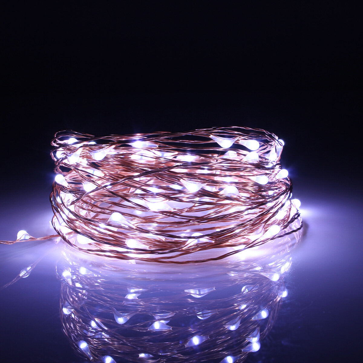 13M 120LED Solar Copper String Fairy Lights - Wedding, Party, Christmas, Garden, Outdoor, IP67