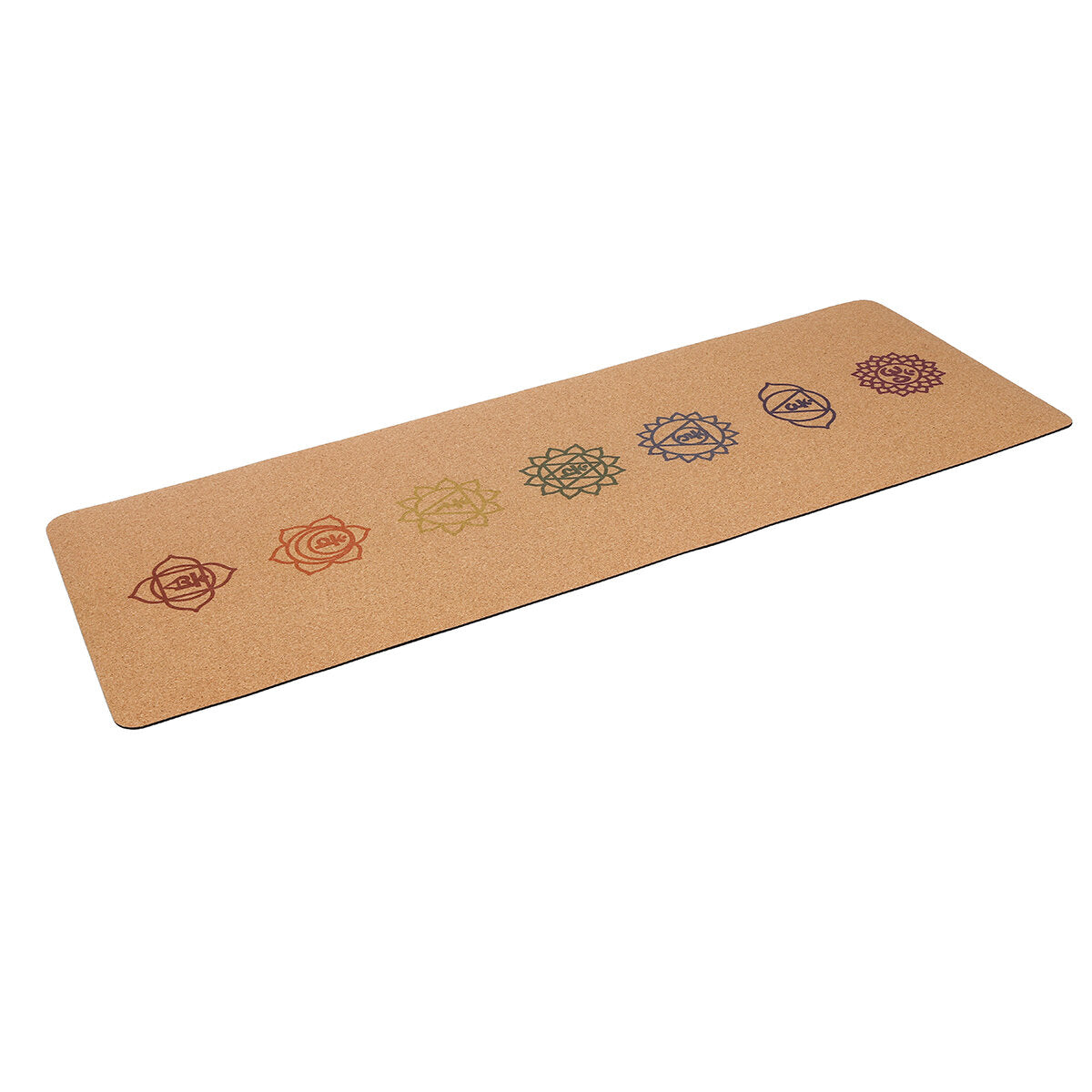 183x68cm Non-Slip Natural Cork TPE Yoga Mat with Storage Bag - Fitness, Gym, Training, Sports Protective Gear