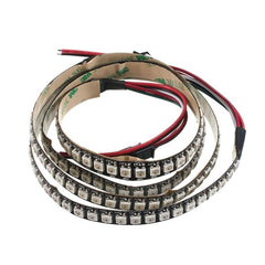 1M WS2812B 5050 RGB LED Strip Light, 144 LEDs, Non-Waterproof, Individually Addressable, 5V