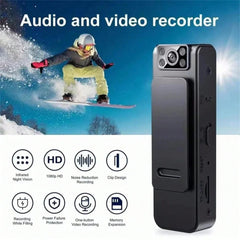 HD 1080P Car DVR Handheld Law Enforcement Recorder with Night Vision, Portable Mini Camera