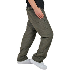 Men's Winter Tactical Cargo Pants - Thick, Warm, Outdoor Sports Trousers