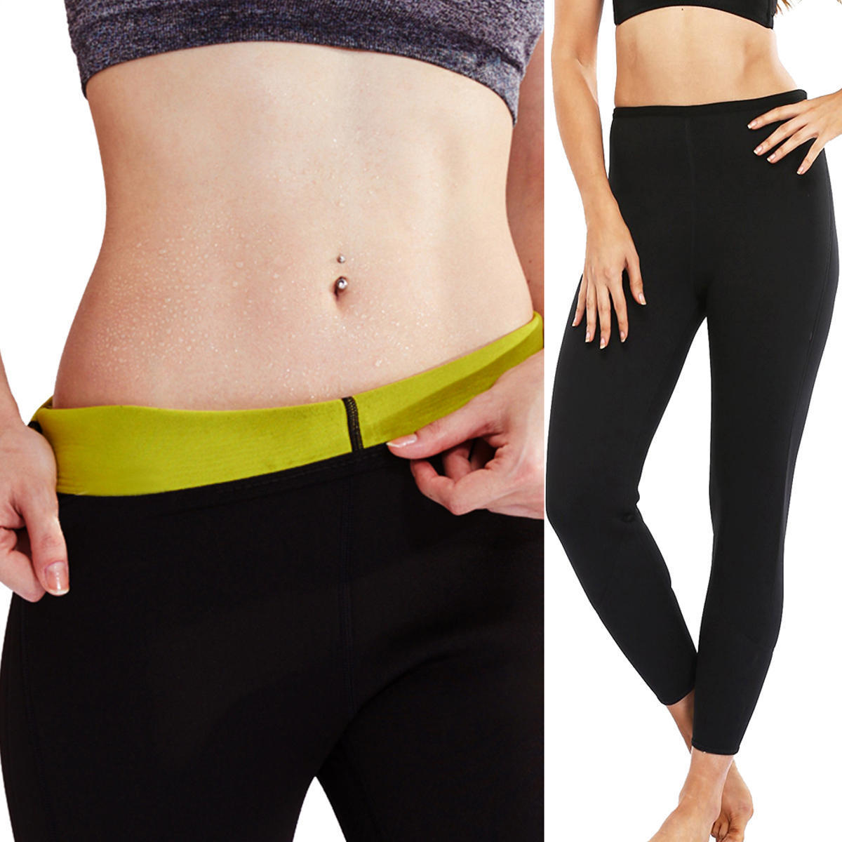 Unisex Neoprene Slimming Fitness Trousers - Accelerate Sweating Yoga Sports Pants