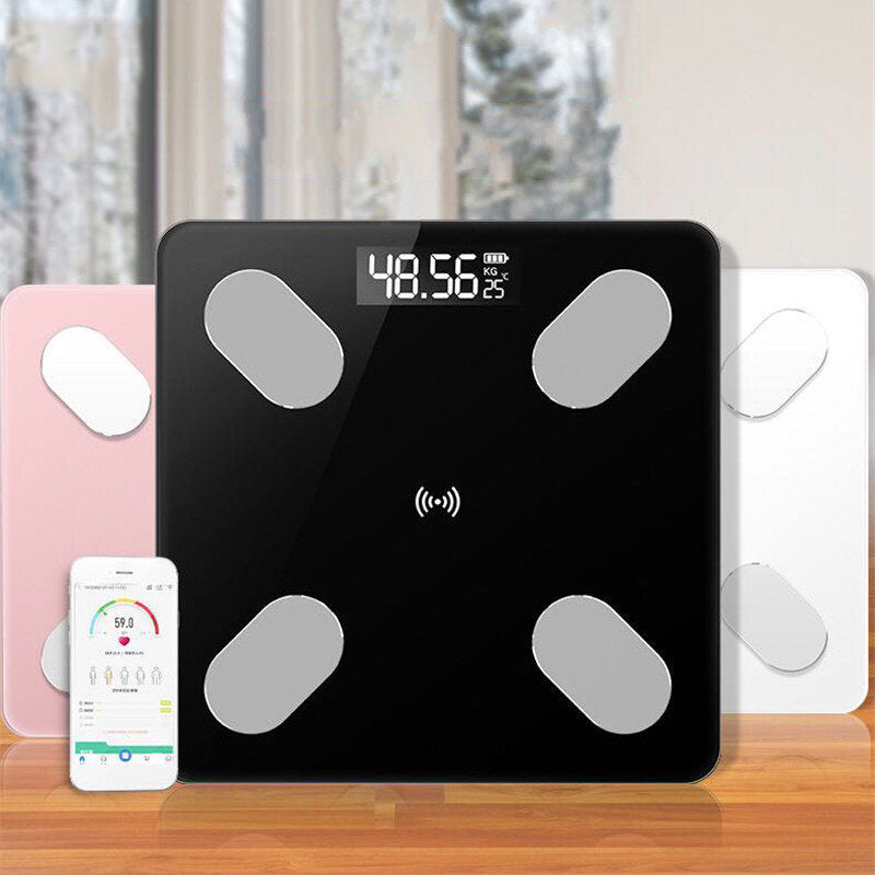 Digital Smart Body Fat Scale with BMI, LED Display, Wireless APP Control