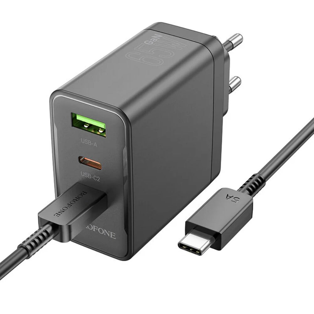 3-Port USB PD Ladegerät, Schnelllade-Wandadapter für iPhone, Huawei, Xiaomi, Samsung