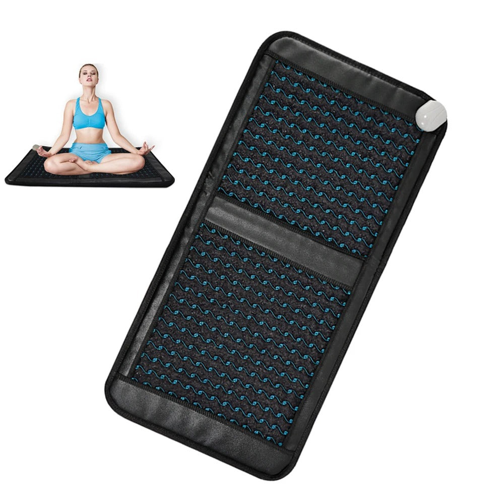 7HW Lumen Lite - Amethyst & Tourmaline PEMF Infrared Heating Pad for Pain Relief, Recovery & Relaxation