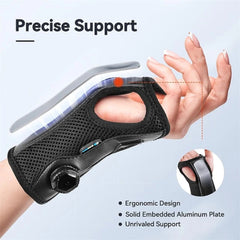 Adjustable Wrist Brace for Carpal Tunnel - Night Support for Men & Women, Fits 5.5-8.5 inch Hands