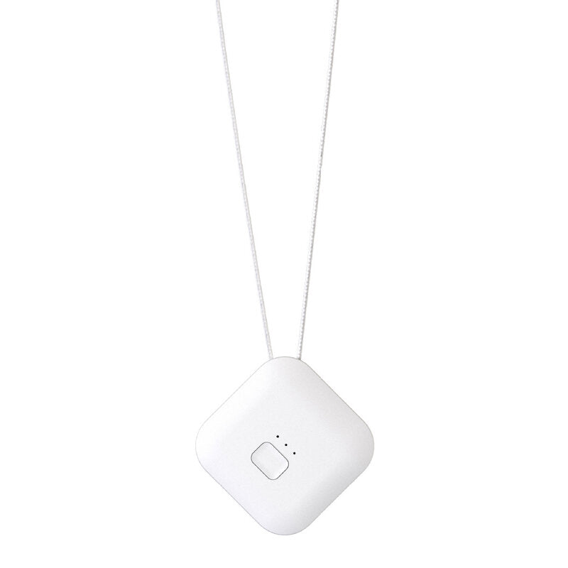 USB Charged Portable Negative Ions Air Purifier Necklace - 7 Million Ion Mini Air Cleaner for Adults & Kids