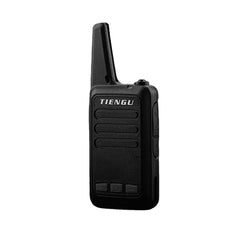 16-Channel 400-480MHz Mini Walkie Talkie with Flashlight & USB Charging for Outdoor Travel