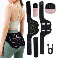 USB Rechargeable EMS Butt Muscle Stimulator, Hip Trainer, Buttocks Lifter, Muscle Toner, Fat Burner for Fitness