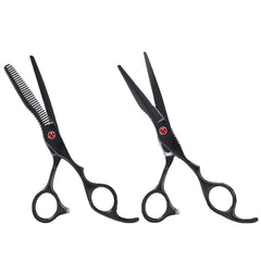 6Cr 6" Stainless Steel Salon Hair Scissors - Thinning, Cutting, Barber Shears, Hairdressing & Styling Tools