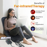 7HW Lumen Lite - Amethyst & Tourmaline PEMF Infrared Heating Pad for Pain Relief, Recovery & Relaxation