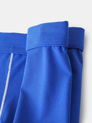 Einfarbige Boxershorts für Herren mit elastischem Bund – bequeme Unterwäsche