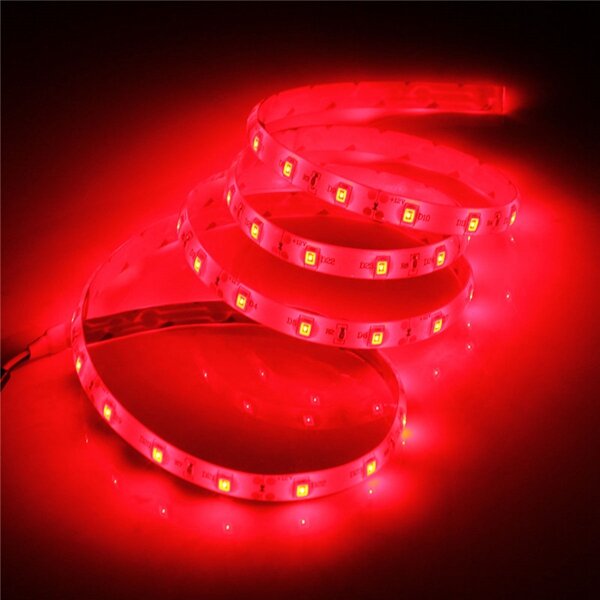 1M Waterproof SMD 3528 60 LED Strip Light with 12V UK Plug Power Supply and Dimmer