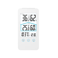 Wireless Weather Station Alarm Clock with Thermometer & Hygrometer for Indoor/Outdoor Use