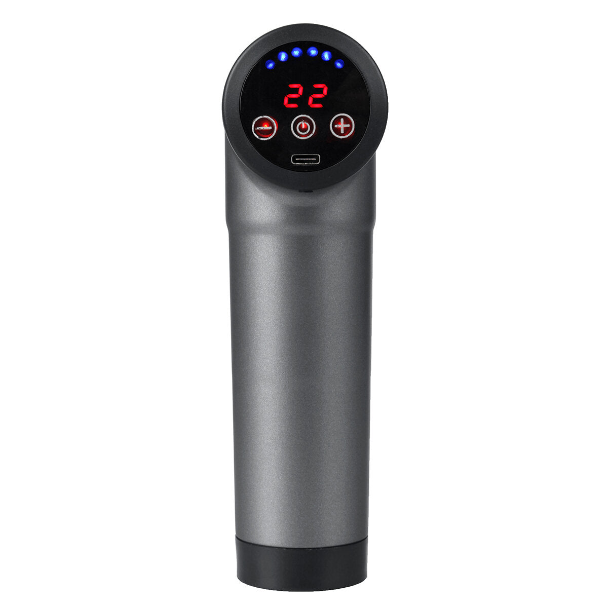 Handheld Electric Percussion Massager - Deep Muscle Relaxation with 4 Massage Heads and Vibration Therapy