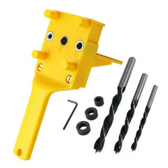 Quick Woodworking Doweling Jig ABS Handheld Pocket Hole Jig System Hole Puncher Drill Guide