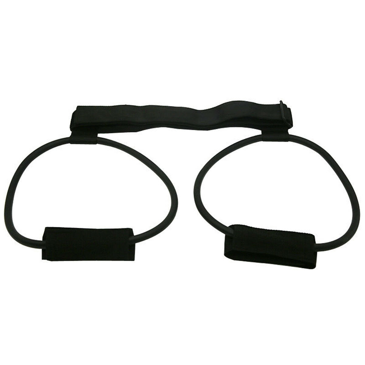 Adjustable Latex Resistance Band for Exercise, Fitness, Yoga, Pilates, and Gym Workouts