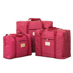 Portable Waterproof Travel Storage Bag - Large Capacity Folding Quilt Home Organizer