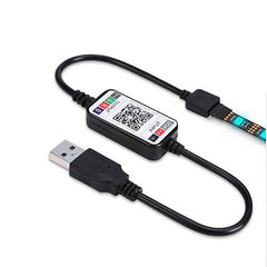 RGB LED Streifen Licht IP65 Wasserdicht Bluetooth Steuerung 5050 USB Bar TV Hintergrundbeleuchtung Weihnachtsdekorationen Ausverkauf