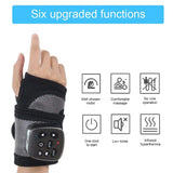 Cordless Hand Massager with Heat and Compression for Arthritis and Carpal Tunnel Pain Relief