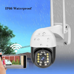 1080P WiFi IP Camera, 4X Zoom, Auto-Tracking, Outdoor Wireless CCTV for Home Security and Surveillance