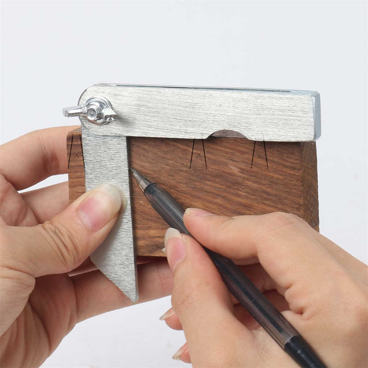 4-Inch Sliding T-Bevel Gauge Protractor | Adjustable Angle Finder for Woodworking