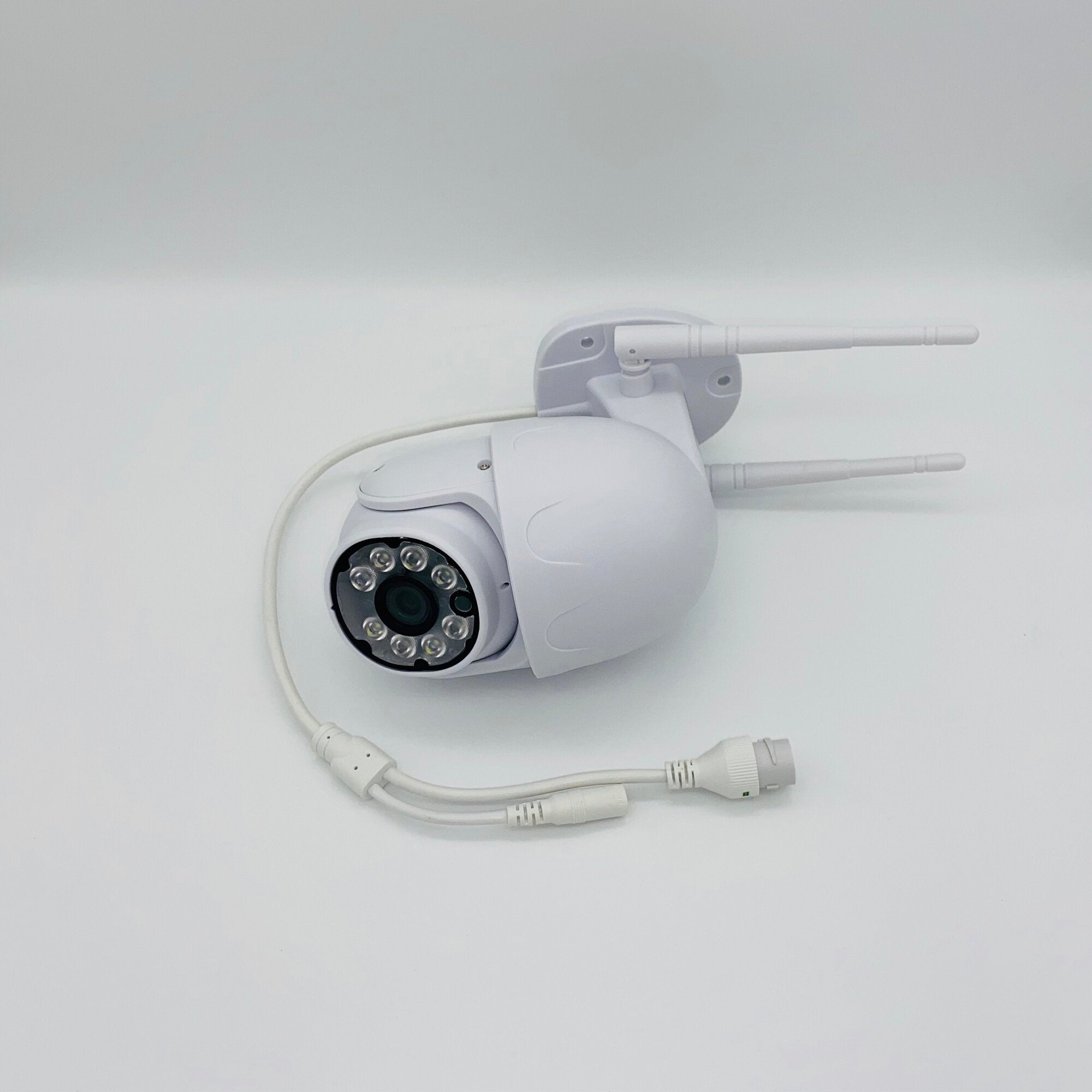 4MP HD WiFi IP Camera: AI Human Tracking, PT, IP66 Waterproof, TF Card Storage, Color Night Vision, Home Security