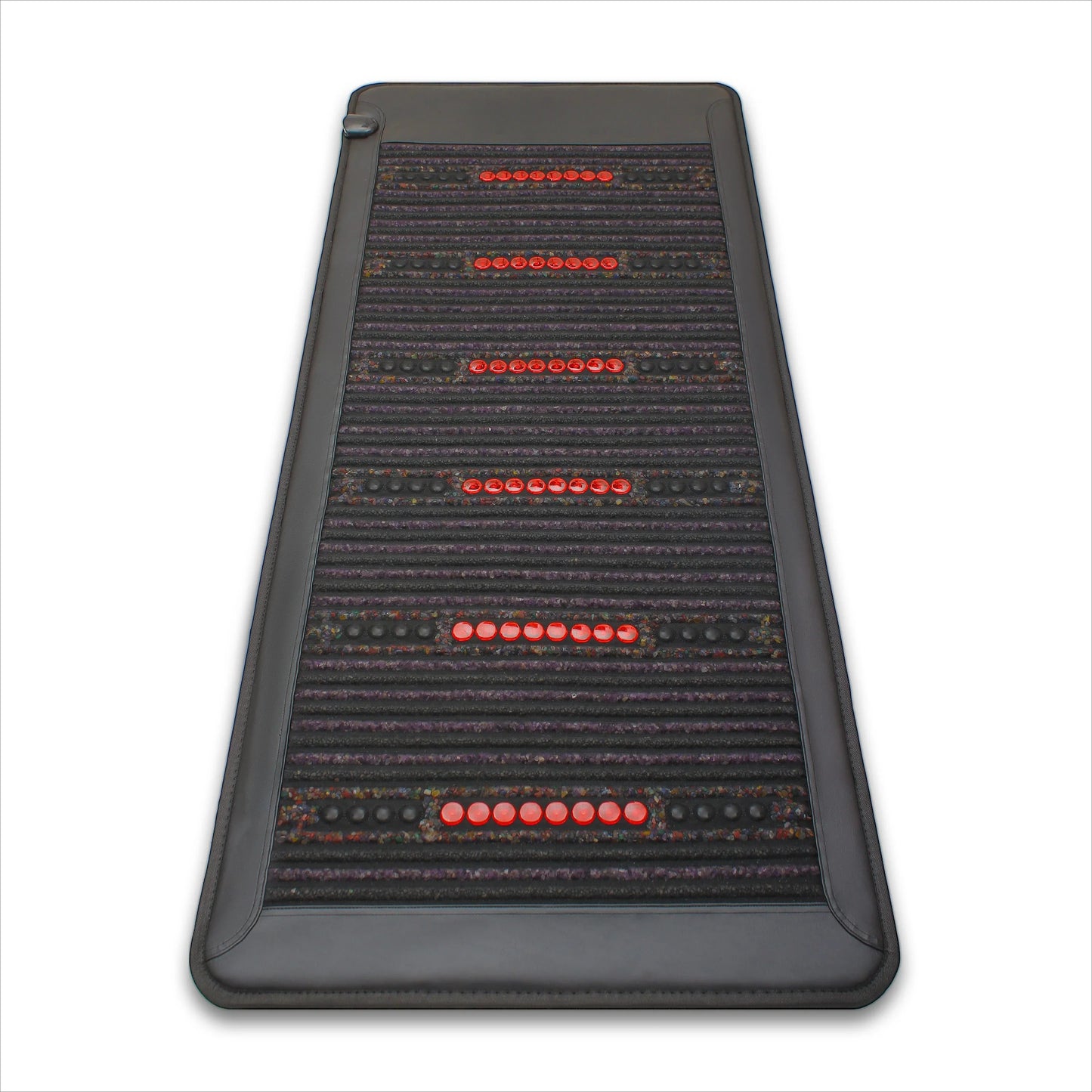 PEMF Bio Infrared Mat Full Body 80x190cm | Jade + 8 Crystal Gemstones | 48-LED Red Light Therapy | 6 PEMF Coils