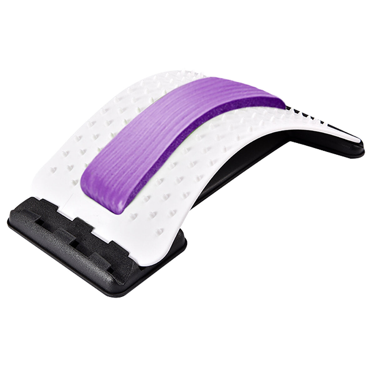 Back Massager Magic Stretcher: Lumbar Support, Spine Pain Relief, Waist Relaxation Fitness Tool