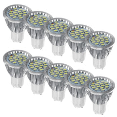 10PCS 4W GU10 LED Bulbs 5630SMD Cool White Spotlight Lighting Decoration AC220V