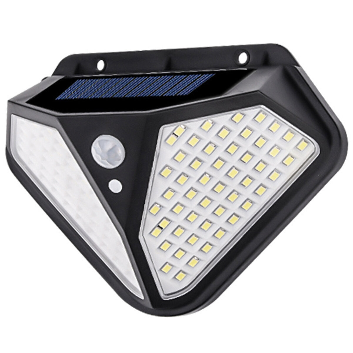 102SMD/50COB LED Wasserdichtes Sicherheitslicht mit Bewegungsmelder und Solarpanel-Steuerung